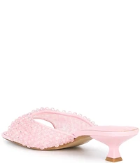 Gianni Bini Billeena Beaded Dress Slide Sandals