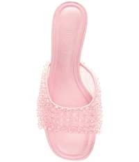 Gianni Bini Billeena Beaded Dress Slide Sandals