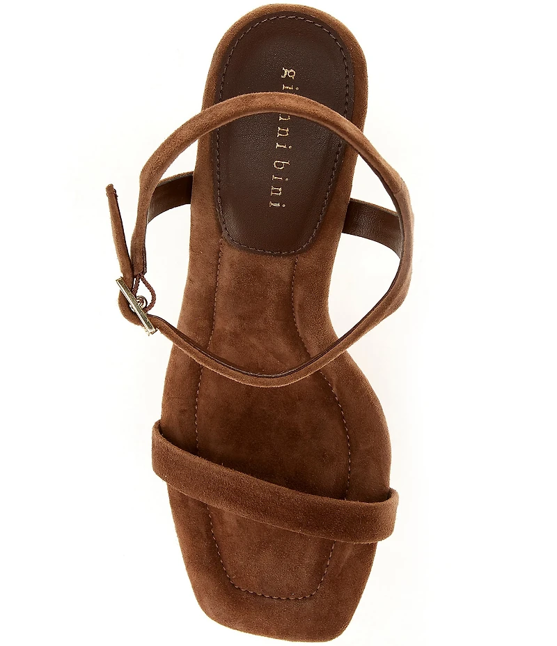 Gianni Bini Blakye Suede Stiletto Heel Dress Sandals