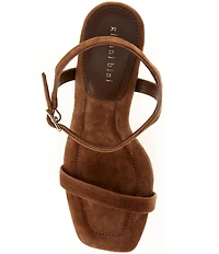 Gianni Bini Blakye Suede Stiletto Heel Dress Sandals