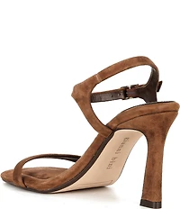 Gianni Bini Blakye Suede Stiletto Heel Dress Sandals