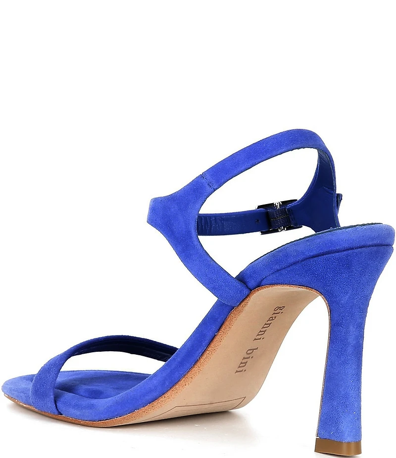 Gianni Bini Blakye Suede Stiletto Heel Dress Sandals