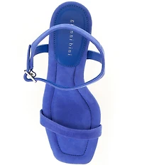 Gianni Bini Blakye Suede Stiletto Heel Dress Sandals