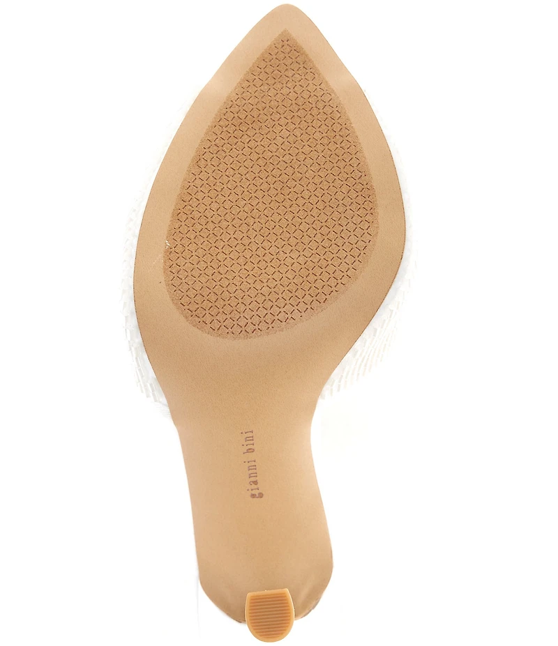 Gianni Bini Bridal Collection Gardner Two Embellished Ballet Lace Up Dress Sandals