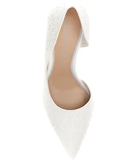 Gianni Bini Bridal Collection Therry Pearl d'Orsay Stiletto Pumps