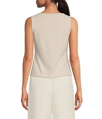 Gianni Bini Button Front Knit Tank