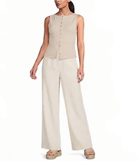 Gianni Bini Button Front Knit Tank