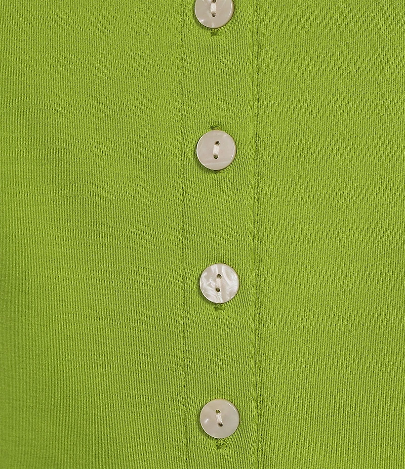 Gianni Bini Button Front Knit Tank