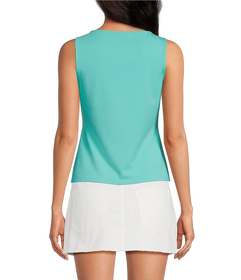 Gianni Bini Button Front Knit Tank
