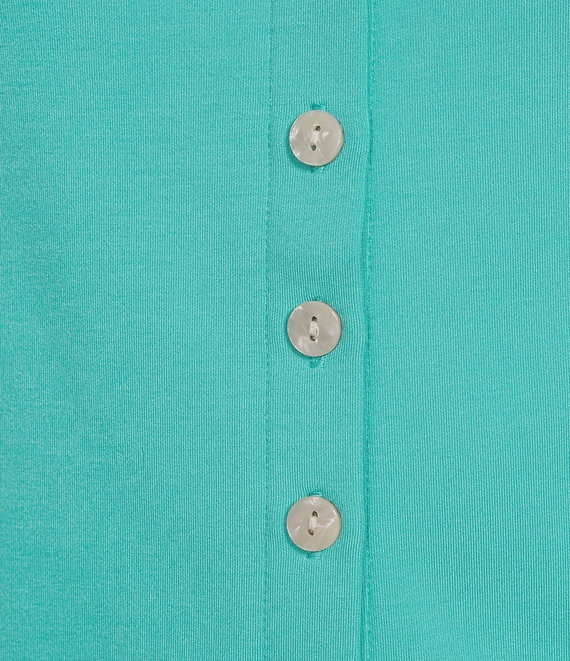 Gianni Bini Button Front Knit Tank