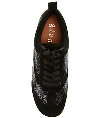 Gianni Bini Cade Suede and Rhinestone Retro Sneakers