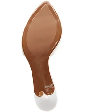 Gianni Bini Camrun Leather Stiletto Slide Sandals