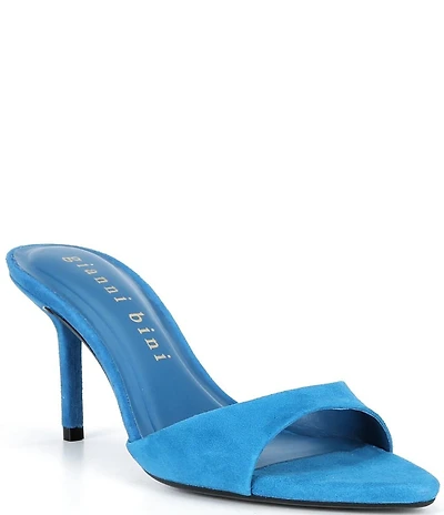 Gianni Bini Camrun Suede Stiletto Slide Sandals