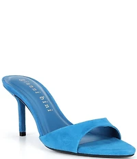 Gianni Bini Camrun Suede Stiletto Slide Sandals