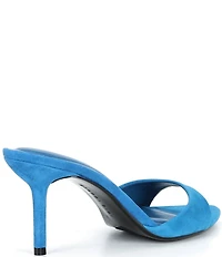 Gianni Bini Camrun Suede Stiletto Slide Sandals