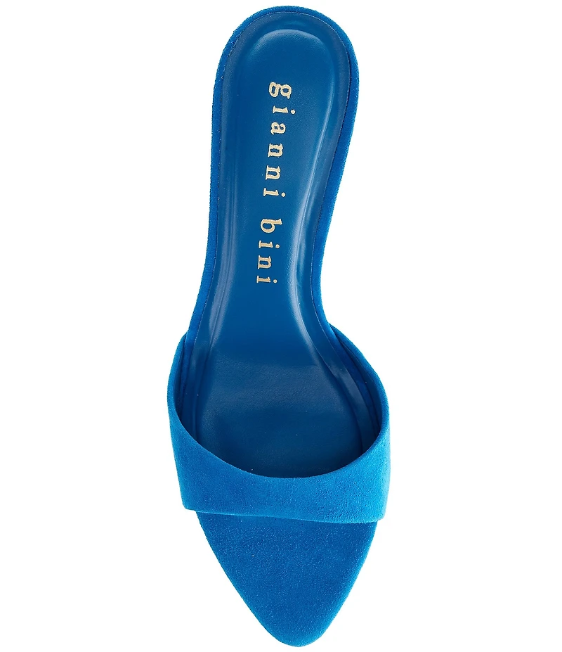 Gianni Bini Camrun Suede Stiletto Slide Sandals