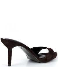 Gianni Bini Camrun Suede Stiletto Slide Sandals