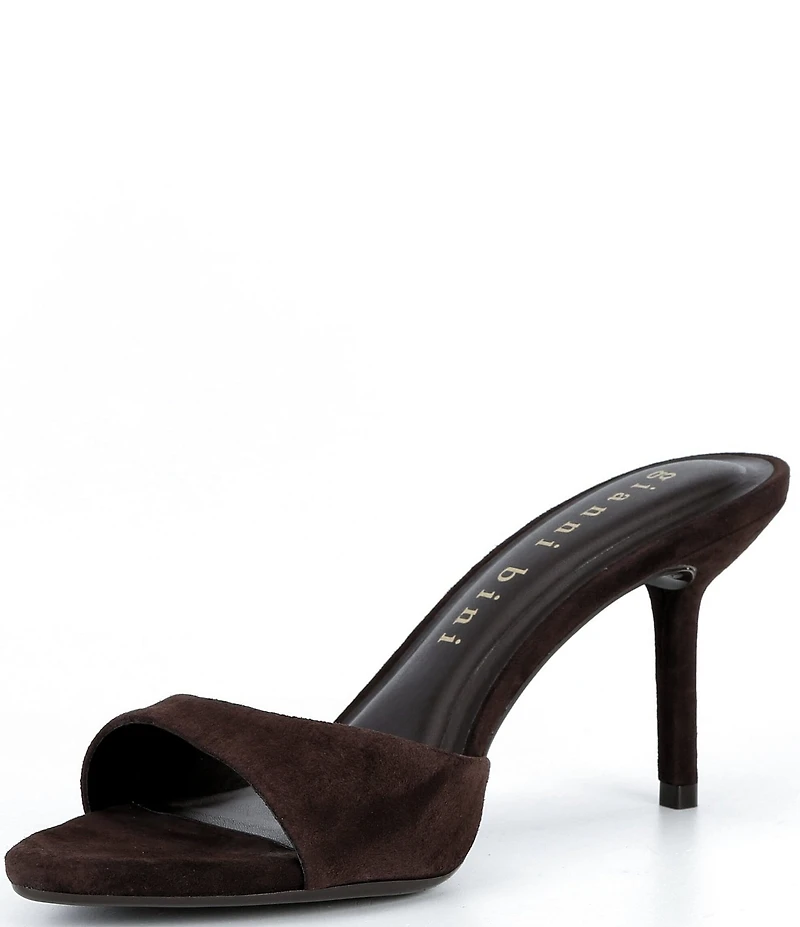 Gianni Bini Camrun Suede Stiletto Slide Sandals