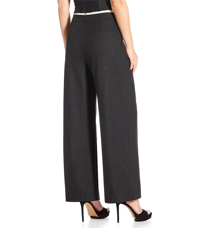 Gianni Bini Clara Boxer Drawstring Wide Leg Coordinating Pants