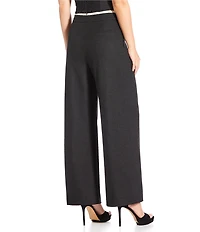 Gianni Bini Clara Boxer Drawstring Wide Leg Coordinating Pants