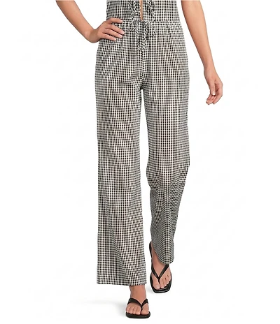Gianni Bini Claudia Gingham Coordinating Pants