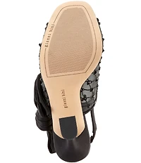 Gianni Bini Coray Two Embellished Bow Detail Slingback Dress Sandals