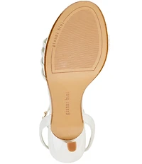 Gianni Bini Dafney Leather Strappy Dress Sandals