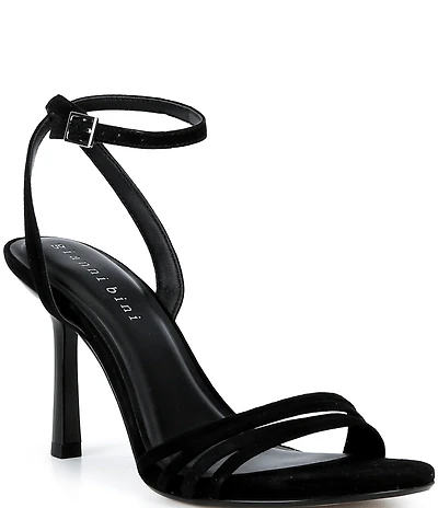Gianni Bini Dafney Suede Strappy Dress Sandals
