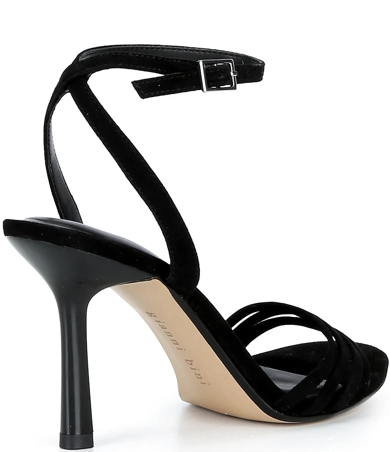 Gianni Bini Dafney Suede Strappy Dress Sandals