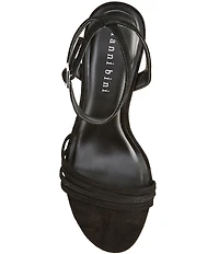 Gianni Bini Dafney Suede Strappy Dress Sandals