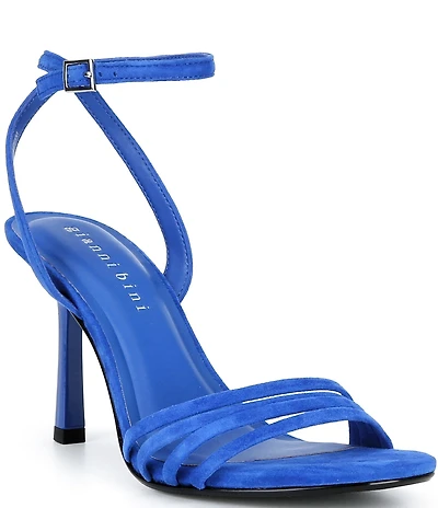 Gianni Bini Dafney Suede Strappy Dress Sandals