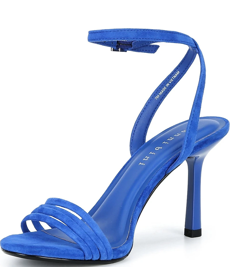 Gianni Bini Dafney Suede Strappy Dress Sandals