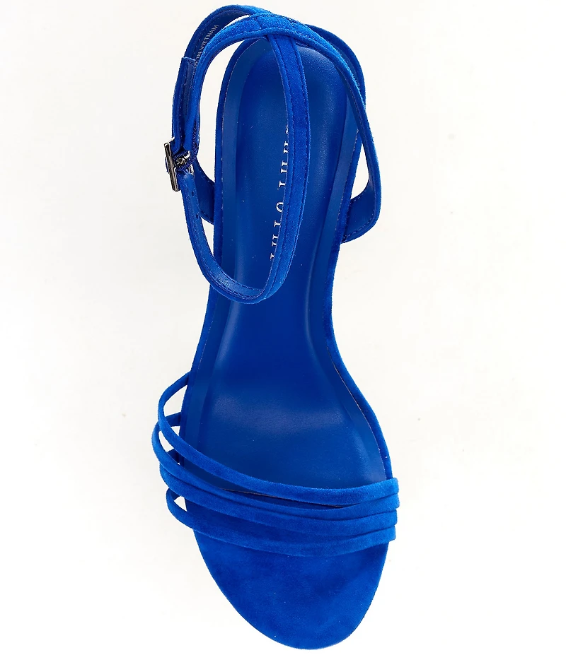 Gianni Bini Dafney Suede Strappy Dress Sandals