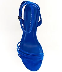 Gianni Bini Dafney Suede Strappy Dress Sandals