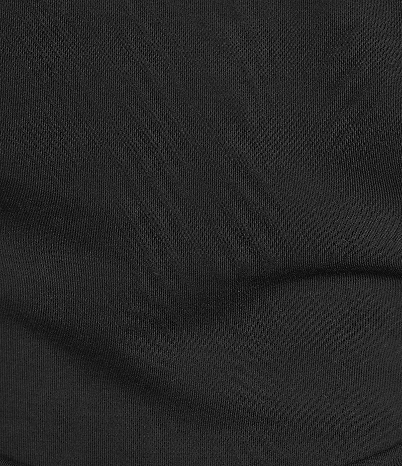 Gianni Bini Daily Long Sleeve Mock Neck Crop Top