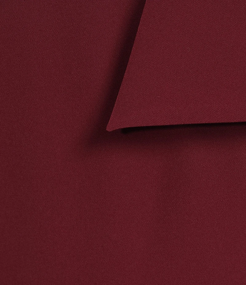 Gianni Bini Deliah One Bow Shoulder Sleeveless Sheath Crepe Mini Dress