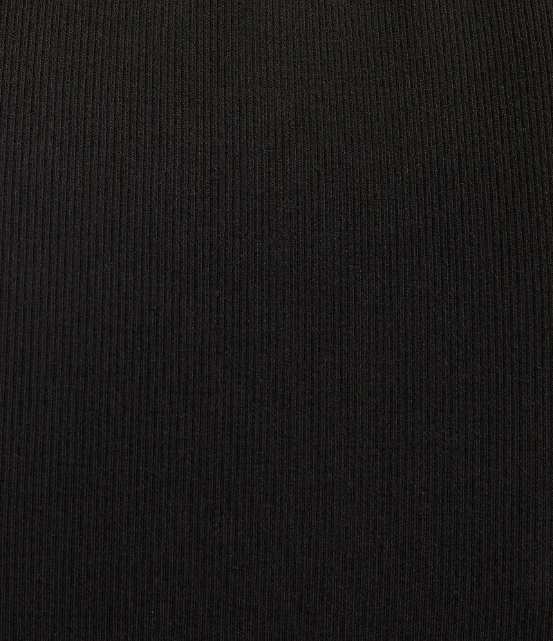 Gianni Bini Dena Ribbed Knit Crew Neck Sleeveless Tie Waist Coordinating Cropped Top