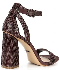 Gianni Bini Dericka Rhinestone Ankle Strap Dress Sandals