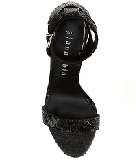 Gianni Bini Dericka Rhinestone Ankle Strap Dress Sandals