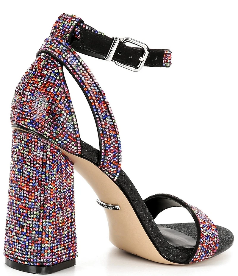 Gianni Bini Dericka Rhinestone Ankle Strap Dress Sandals