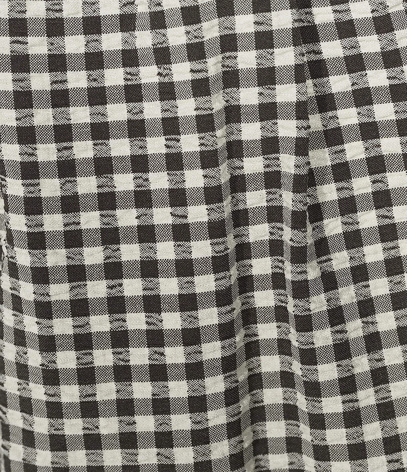 Gianni Bini Elle Gingham Mid Rise Coordinating Bloomer Shorts