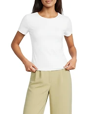 Gianni Bini Everyday Crew Neck Short Sleeve Tee