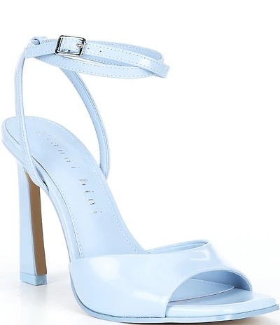 Gianni Bini Foles Ankle Wrap Square Toe Dress Sandals