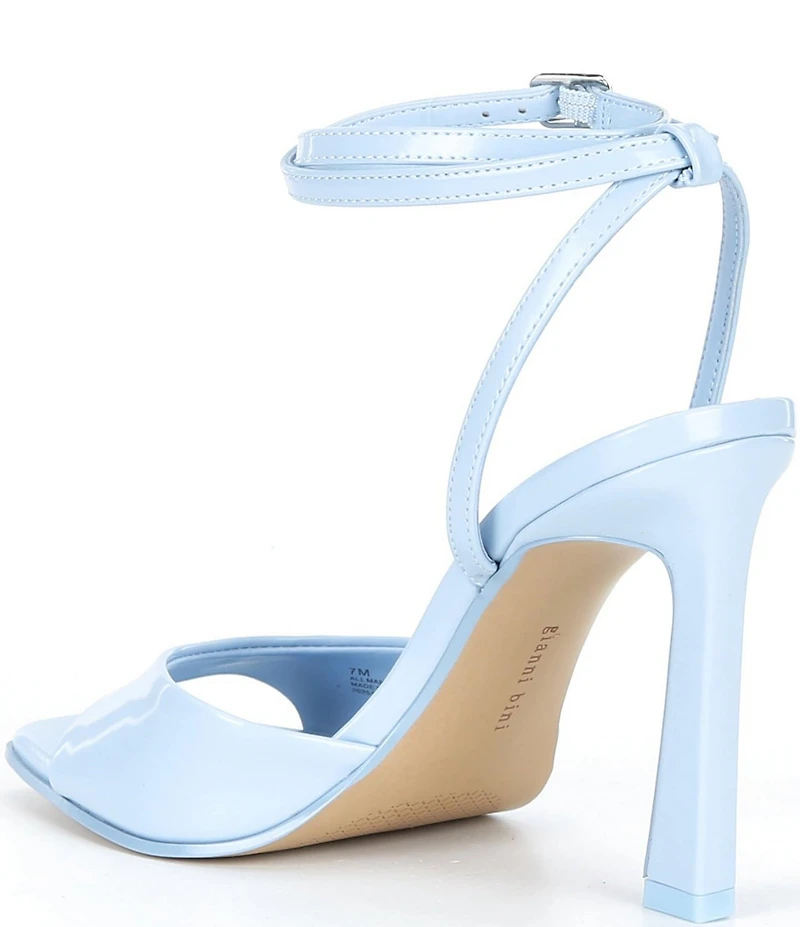 Gianni Bini Foles Ankle Wrap Square Toe Dress Sandals