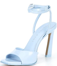 Gianni Bini Foles Ankle Wrap Square Toe Dress Sandals