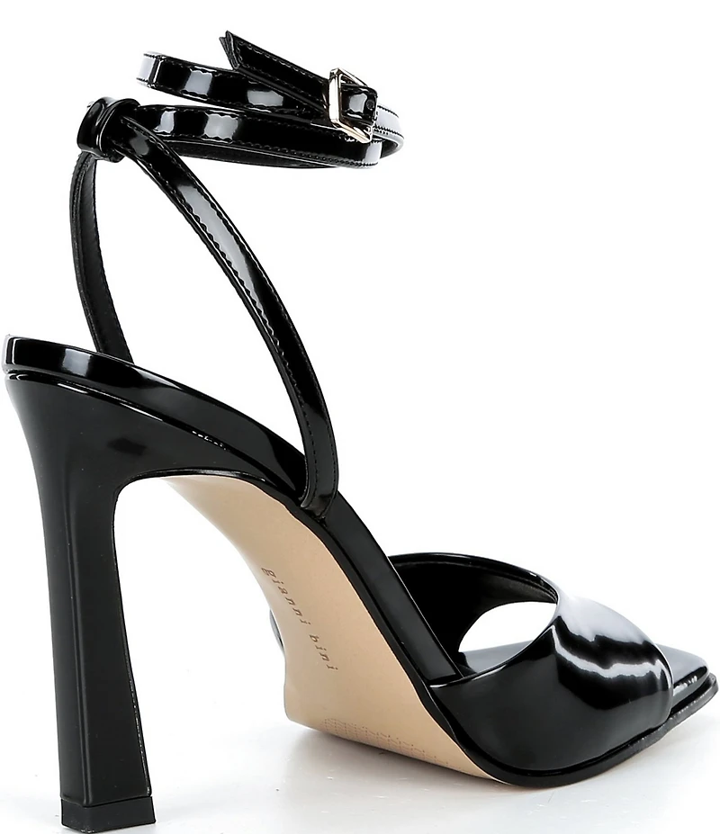 Gianni Bini Foles Ankle Wrap Square Toe Dress Sandals
