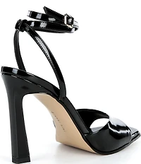 Gianni Bini Foles Ankle Wrap Square Toe Dress Sandals