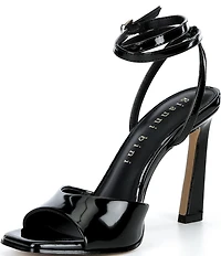 Gianni Bini Foles Ankle Wrap Square Toe Dress Sandals