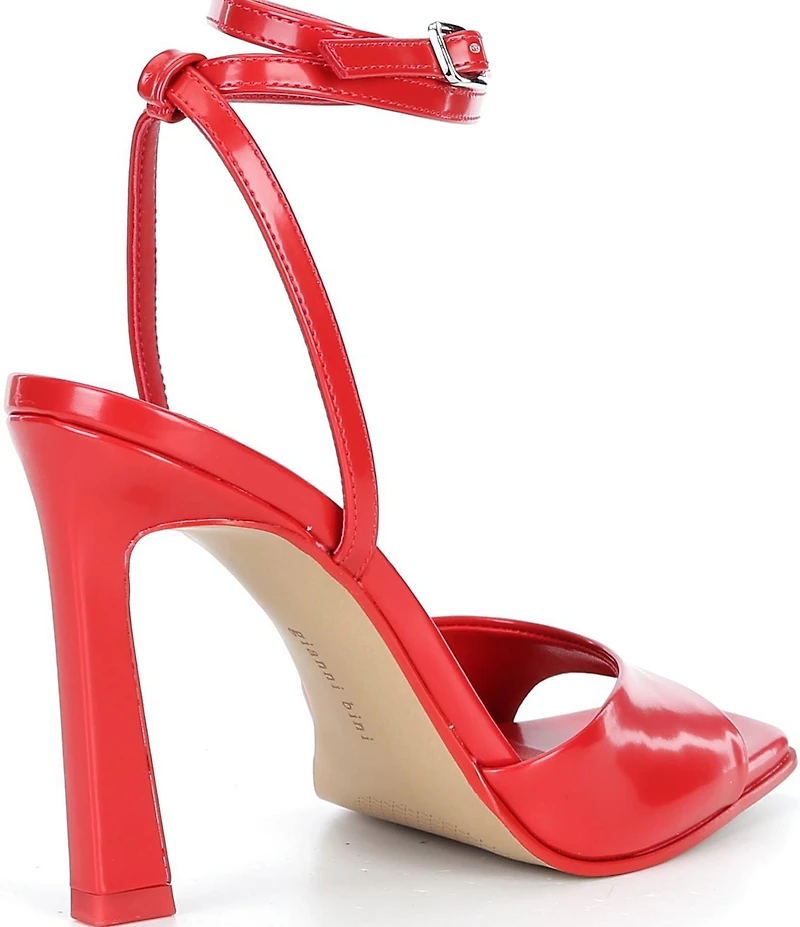 Gianni Bini Foles Ankle Wrap Square Toe Dress Sandals