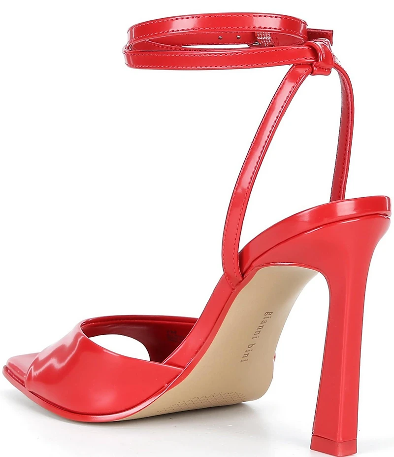 Gianni Bini Foles Ankle Wrap Square Toe Dress Sandals